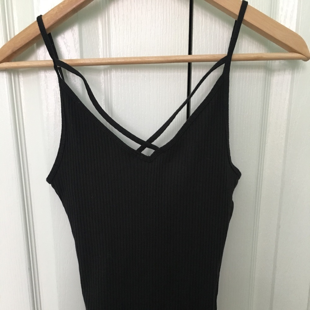 Hollister crisscross tank top